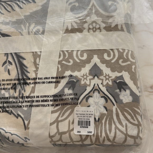 NWT Pottery Barn Celeste duvet cover in Full/Queen - Picture 2 of 2